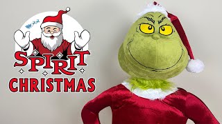 The Grinch Animatronic 2024 Spirit Christmas Unboxing amp Demo [upl. by Ymar633]