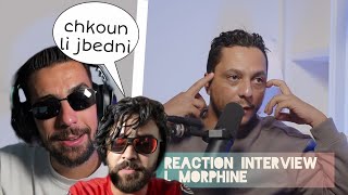 Ahmed Sabiri reaction interview lMorphine [upl. by Ilke]