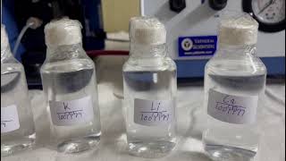 Flame Photometer Installation Demonstration amp Calibration [upl. by Ahsinelg]