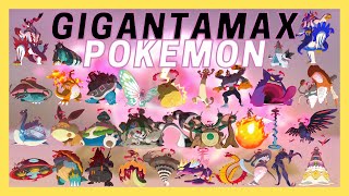 All GIGANTAMAX Pokemon in Pokemon Sword and Shield [upl. by Silver796]