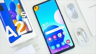 Samsung Galaxy A21s Unboxing amp First Impressions [upl. by Enaffit386]