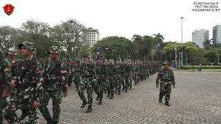 GLADI hari ke 9 HUT TNI 2024 [upl. by Amrak]