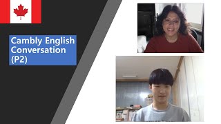 Cambly English Conversation with enthusiastic tutor Domenica Part 2 [upl. by Lian]