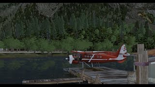 Milviz DHC3 Otter in P3D v41 Part 1 First impressions and water ops [upl. by Jeanine]