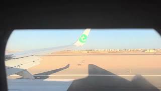 B737800 Transavia Landing at hurghada [upl. by Avlem]