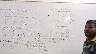 electric dipole and potential due to electric dipole potential surface and its property [upl. by Assiren]