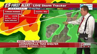 TORNADOSEVERE WEATHER LIVESTREAM 1 pm CT [upl. by Nebra24]