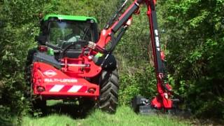 KUHN MULTILONGER GII  Hedge and Grass Cutters In action [upl. by Graig]