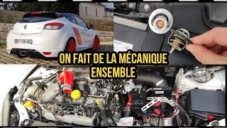 Vlog Méca  Je change mon calorstat sur la Megane RS [upl. by Ihpen]