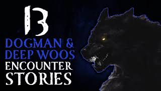 13 SCARY DOGMAN AND DEEP WOODS STORIES  THE FEAR [upl. by Straus]