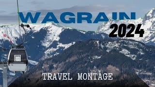 Wagrain 2024  Austria Skiing Montage  Snow Space Salzburg [upl. by Fitalludba]