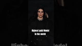 Highest paid Model in world  kandell Jenner  super model ❤️❤️ [upl. by Hairahs]