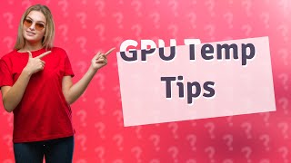 What is too high for GPU hotspot temperature [upl. by Morissa51]