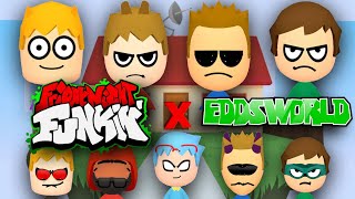 Every EDDSWORLD x FRIDAY NIGHT FUNKIN MOD Mii EVER [upl. by Ainaznat]