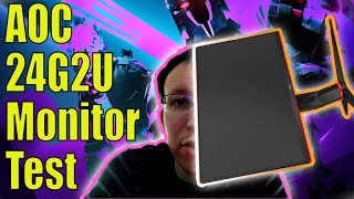 AOC 24G2U Test  144Hz IPS Gaming Monitor Test [upl. by Alathia261]