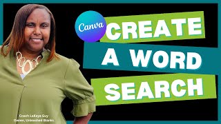 CANVA Create a Holiday Word Search [upl. by Center574]