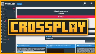 🟨 HOW to create a CROSSPLAY Aternos server between Java and Bedrock on ANY VERSION [upl. by Adiaz]