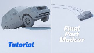 Madcar Vehicle Animation amp Drifting Setup  Tutorial Final Part [upl. by Seravaj877]