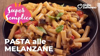 PASTA alle MELANZANE🍆🍝 SEMPLICE e COLORATA💜😍 [upl. by Huttan]