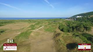 SAUNTON WEST COURSE HOLE 01 [upl. by Enilarak]