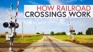 How Railroad Crossings Work [upl. by Nalyr]