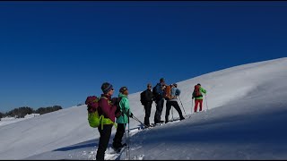 Schneeschuhtour Schwarzsee [upl. by Erlond]