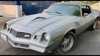 1978 Chevy Camaro Z28 TTop For Sale  Driving amp Walkaround Video [upl. by Enigroeg]