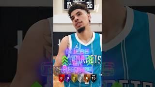 LaMelo guessing his 2K ratings 🤣 [upl. by Kedezihclem800]