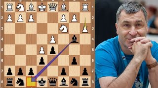 Vassily Ivanchuk Shocked Garry Kasparov With This Bishop Retreat [upl. by Adlecirg]