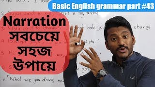 Narration is soo easy Direct speechindirect speech Basic English grammar part43 [upl. by Pickford684]