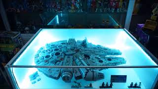 Display Lego StarWars set 75192 Millennium Falcon [upl. by Polk762]