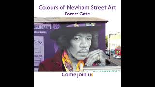 Jimi Hendrix Street Art Launch [upl. by Dulsea]