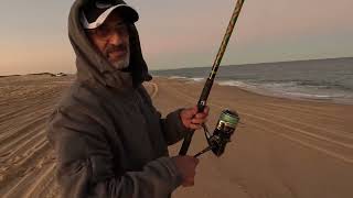 Chasing the Sliver Ghost Mulloway Jewfish  Stockton beach [upl. by Yvaht261]