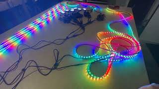 Custom Golf cart Kit with independently turn on and off whip lights rock lights and led strips [upl. by Normandy523]