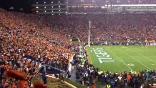 Final Play of the 2013 Iron Bowl w Student Section Reactions [upl. by Annawat]