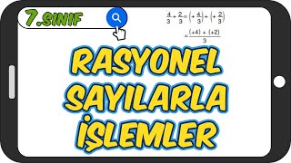 Rasyonel Sayılarla İşlemler  Alıştırmalarla Konu Anlatımı 📘 7Sınıf Matematik 2023 [upl. by Antipas2]