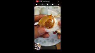 Cassies💞Channel is live SALTED DUCK EGGS CRACKING PEELING YUMMY TRENDING VIRALVIDEO DUCKEGGS [upl. by Los]