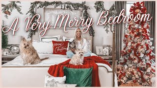 2023 CHRISTMAS DECORATE WITH ME  CHRISTMAS DECOR IDEAS  HOW TO COZY CHRISTMAS BEDROOM [upl. by Sophi]