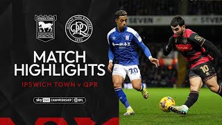 👊🏻Spoils Shared On The Road  Highlights  Ipswich Town 00 QPR [upl. by Clower]