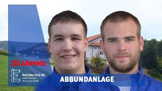 HOLZBAU ERNI AG SCHONGAU ABBUNDANLAGE [upl. by Legge218]