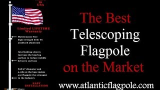 The Best Telescoping Flagpole Flag poles for Sale [upl. by Rosner537]