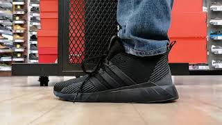 Adidas Questar Flow REVIEW amp ONFEET Test Black [upl. by Bailey]