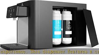 Avalon A9 Electric Touch Countertop Bottleless Cooler Water Dispenser3 Temperatures Black 21 x [upl. by Rosaline]