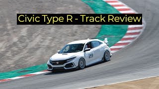 2018 Honda Civic Type R Track Review  Laguna Seca [upl. by Ettessil]