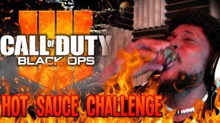 EVERY 3 DEATHS I DRINK A HOT SAUCE SHOT  Call of Duty Black Ops 4 Gameplay [upl. by Marena]