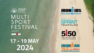 2024 IRONMAN 703 AISA TRICLUB CHAMPIONSHIP DESARU COAST HIGHLIGHT VIDEO [upl. by Nosyaj]