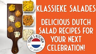 Klassieke Salades Delicious Dutch Salad Recipes for Your Next Celebration [upl. by Akiret216]