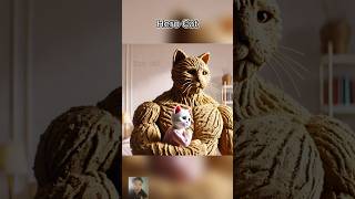 Accident turns father cat into sandman poorcat catoftiktok [upl. by Arabella589]