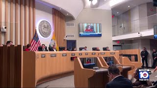 MiamiDade commissioners approve Miami Beach homeless funding plan [upl. by Corder]