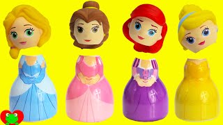 Disney Princess Wrong Heads with Paw Patrol Finding Dory Surprises [upl. by Siocnarf575]